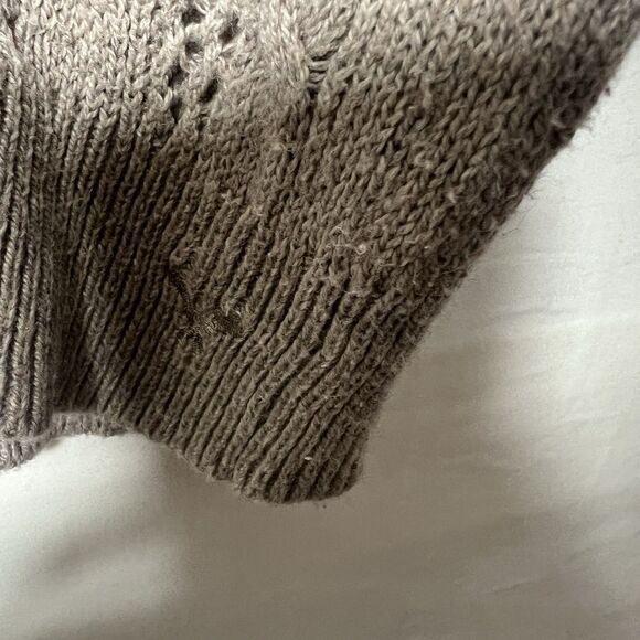 American Eagle Outfitters Women's Soft Pullover Long Cable Knit Sweater Sz S - Picture 4 of 8